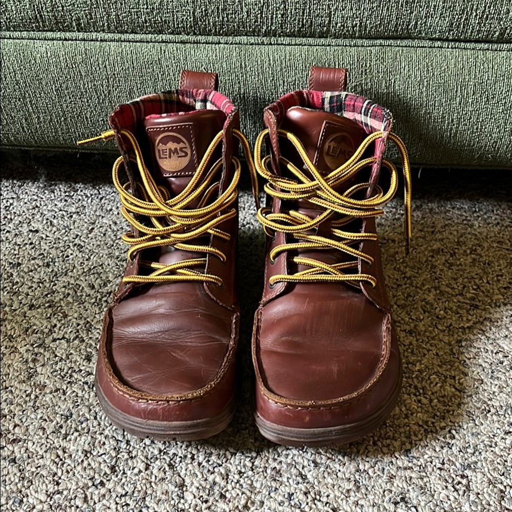 Men's Lems Boulder Boot Leather
